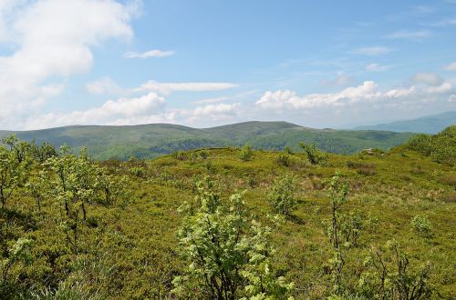 mountains landscape bieszczady