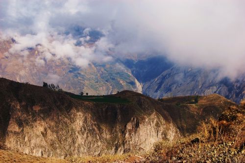 mountains sky view