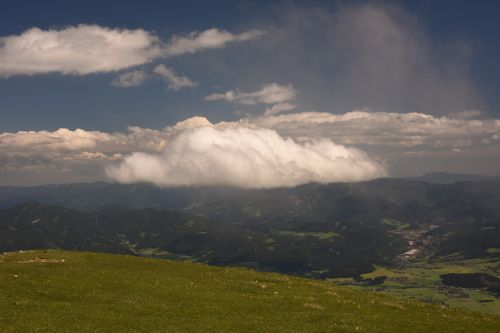 mountains panorama alpine