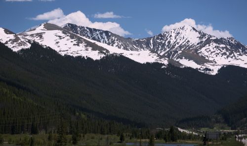 mountains outdoor landscape