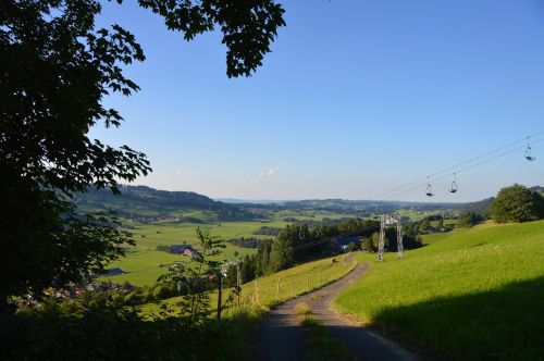 mountains allgäu sky