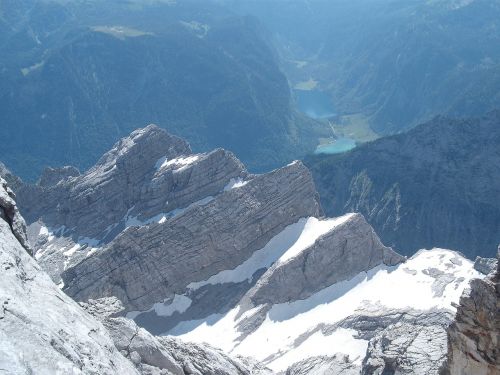 mountains alpine snow