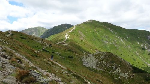 mountains tatry hiking trail