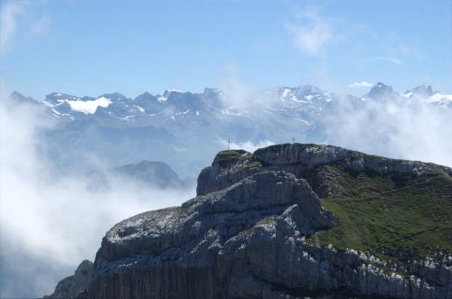 mountains landscape alpine