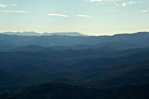 mountains blue ridge landscape