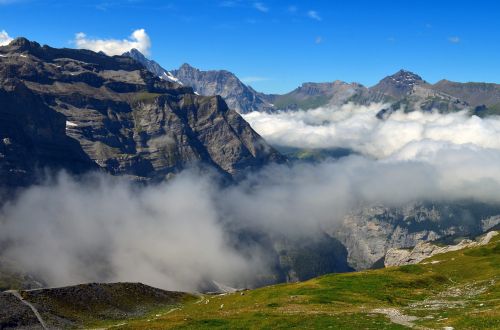 mountains landscape alpine