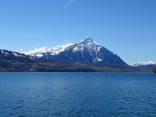 mountains lake landscape