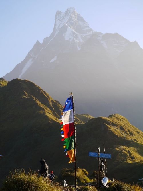 mountains nepal travel