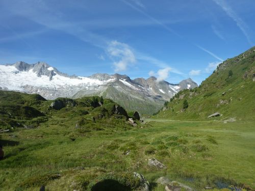 mountains panorama alpine