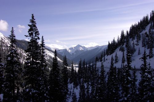 mountains colorado winter