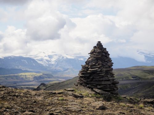 mountains iceland nature