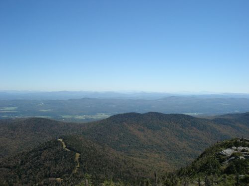 mountains scenic trees