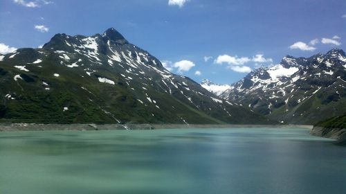 mountains lake landscape