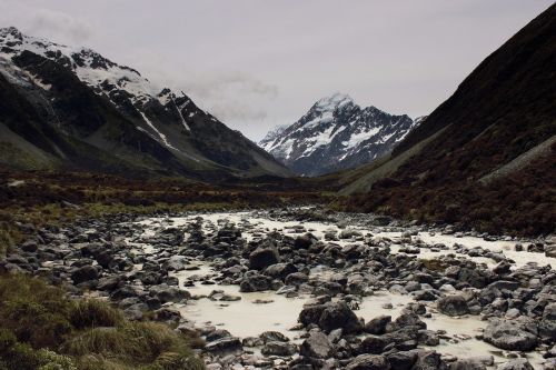 mountains new zealand view