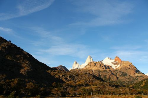 mountains snow argentina