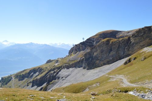 mountains switzerland landscape