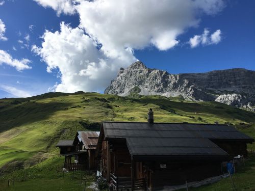 mountains landscape sky