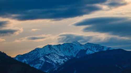 mountains landscape nature