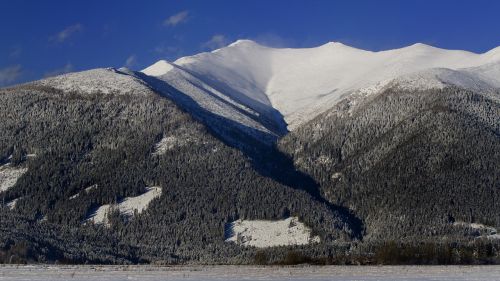 mountains winter tatry