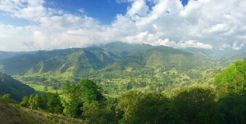 mountains landscape nature