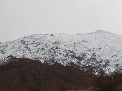 mountains cordillera snowy