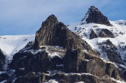 mountains vertices ridge