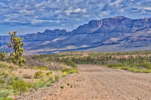 mountains arizona clouds