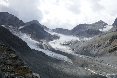 mountains glacier alpine