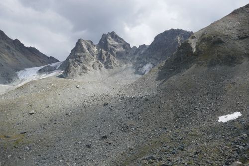 mountains glacier alpine