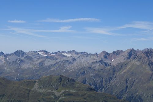 mountains panorama alpine