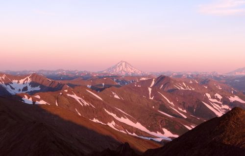 mountains volcano climbing