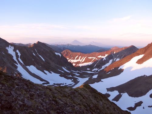 mountains volcano climbing