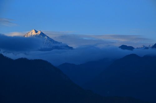 mountains himalayas landscape