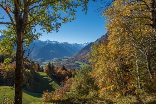 mountains autumn landscape