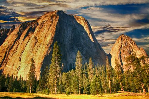 mountains landscape rock