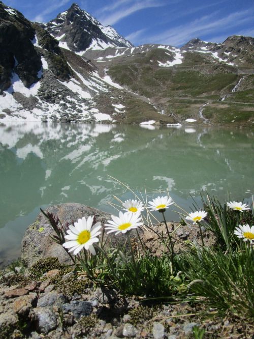 mountains alpine landscape