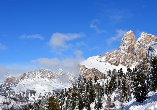 mountains alpine nature