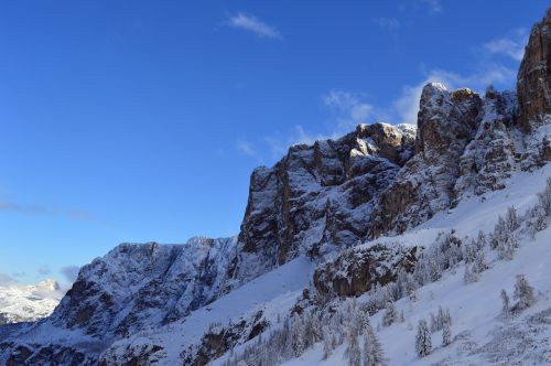 mountains alpine nature