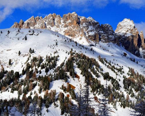 mountains alpine nature