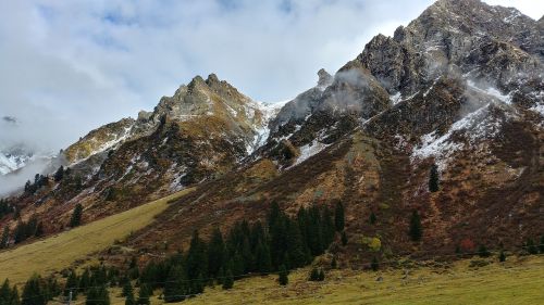 mountains landscape nature