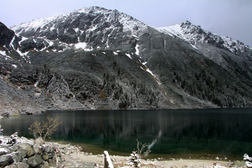 mountains view landscape