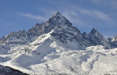 mountains alps snow