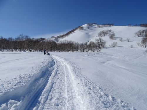 mountains ridge valley