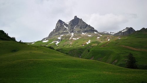 mountains  vorarlberg  spring