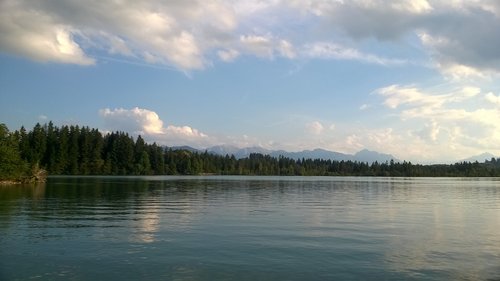 mountains  allgäu  lake