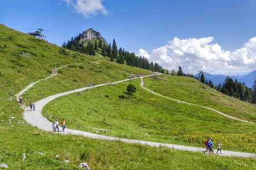 mountains  nature  landscape