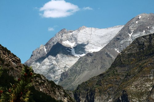 mountains  sky  landscape