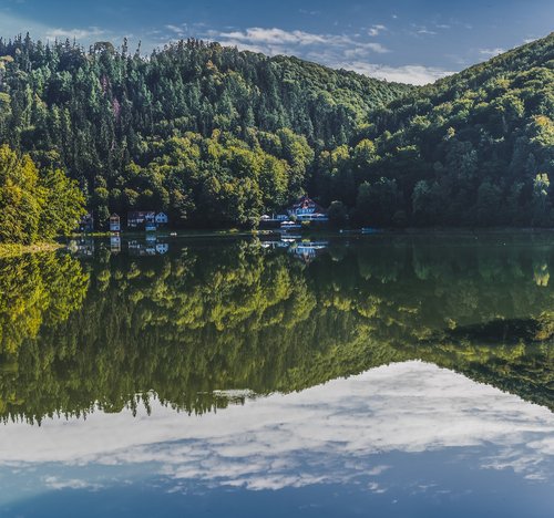 mountains  lake  landscape