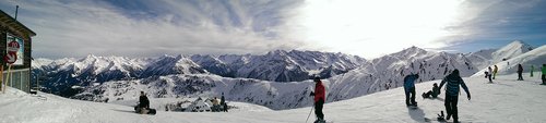 mountains  go skiing  snowboard