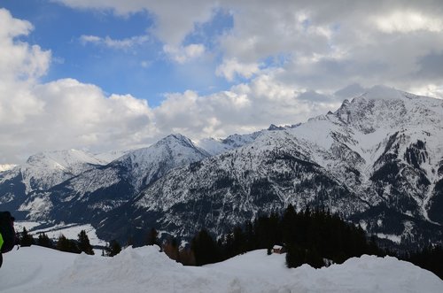 mountains  austria  landscape